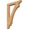 Ekena Millwork Imperial Slat Smooth Bracket, Western Red Cedar, 3 1/2"W x 28"D x 40"H BKT04X28X40IMP06SWR - alternate 1